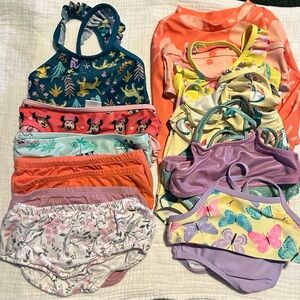Colorful Kids' Swimwear Set